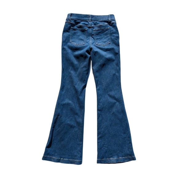 SPANX SPANXshape Everywear Flare Jeans in Authentic Blue Size Medium - Picture 13 of 13